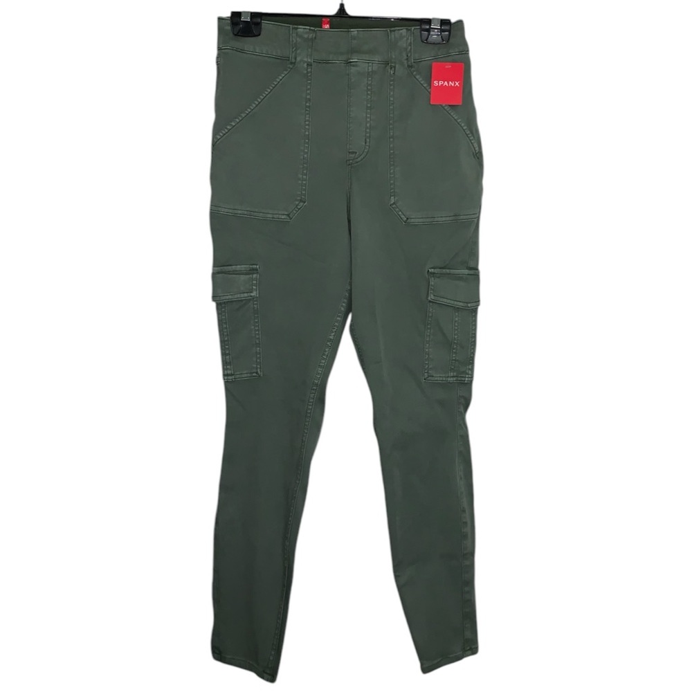 SPANX stretch twill ankle cargo pants - Picture 2 of 7